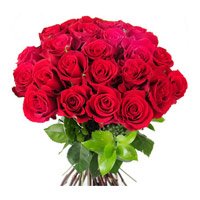 Send Flowers to Bangalore : Red Roses 24 Flowers to Bangalore
