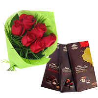 Place Online Order to Send Gifts to Bangalore that includes 5 Cadbury Bournville Chocolates in Bengaluru