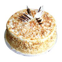 Exclusive Cake of 1 Kg Butter Scotch Cake to Bangalore for your friend on Friendship Day