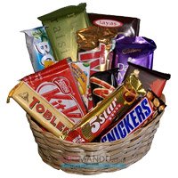 Order gifts in Bengaluru. Buy Assorted Chocolate Basket Bengaluru on Friendship Day