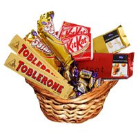Order Lovable Assorted Chocolate Basket Bengaluru Online on Friendship Day