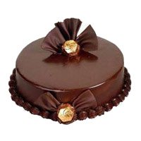 Buy New Year Cakes Online to Bangalore. Buy 2 Kg Chocolate Truffle Cake in Bengaluru