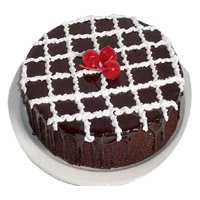 Send 1 Kg Chocolate Truffle Cake to Bengaluru From 5 Star Hotel for your friend
