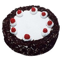 Eggless Black Forest Cake to Bangalore from 5 Star Bakery