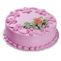 Send Mother's  Day Cakes to Bengaluru - Strawberry Cake From 5 Star