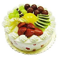 Buy 2 Kg Pineapple Cake to Bangalore From 5 Star Bakery on Rakhi