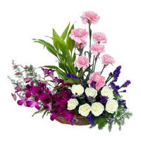 Flowers to Bangalore : Flower Baskets to Bangalore