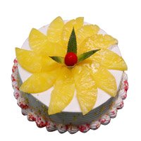 Send 2 Kg Pineapple Cake to Bengaluru From 5 Star Bakery