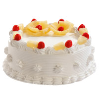 Send Cake to Bengaluru - Pineapple Cake From 5 Star