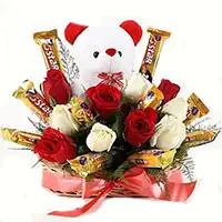 Online Valentines day Flowers to Bangalore